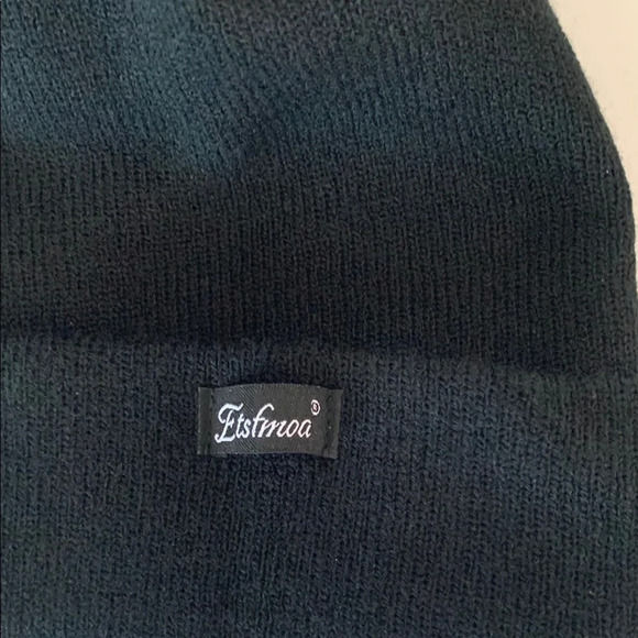 Unisex LED Light Headlamp Winter Knitted Beanie USB Rechargeable Cap Black - Picture 3 of 6